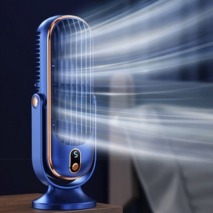 Ventilador de escritorio portátil recargable por USB, batería de 4000mAh, pantalla de 5 velocidades, ventiladores de mesa pequeños para dormitorio/Oficina - Product Image 3