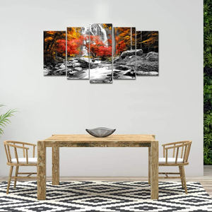 صورة فنية من القماش لـ ديكور المنزل العصري, صورة فنية أنيقة مؤطرة جاهزة للتعليق في غرف النوم - Product Image 5