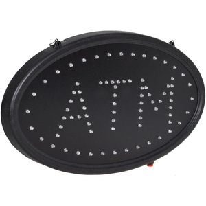 Letrero LED ovalado para cajero automático, letrero colgante para escaparate interior, letrero decorativo para entrada de banco, luz indicadora de cajero automático - Product Image 4