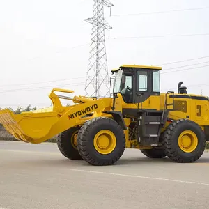 China famous brand wheel loader factory price 5 tons NL650 front end loader for sale