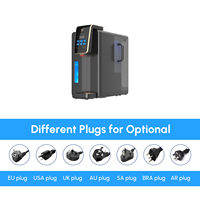 WOPIN - Purificador de Agua RO Eléctrico de Plástico para Escritorio, Portátil, Automático, Generador de Agua Hidrogenada de Alta Concentración para RV y Hoteles