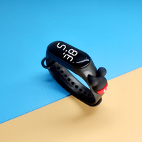 Jam Tangan Hadiah LED Display Reloj Mikey Pria Digital