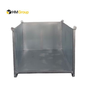 Carretilla elevadora de almacén de buena calidad, transporte de metal, jaula de acero apilable resistente, carpat stillage - Product Image 5