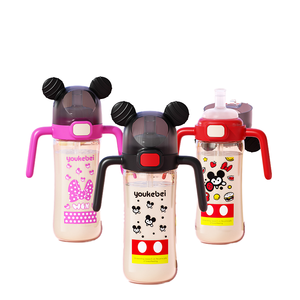 Tazza <span class=keywords><strong>per</strong></span> Bambini in PPSU e PP con Cannuccia in Silicone, Personalizzabile OEM ODM, Anti-Colica, Senza BPA, Grado Alimentare, Flusso Lento <span class=keywords><strong>per</strong></span> l'Alimentazione del Neonato - Product Image 2