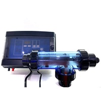 Système de générateur de chlore au sel Water Faery en PVC/PP pour le traitement de l'eau des piscines, électrolyseur désinfectant commercial et résidentiel