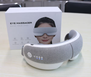 Nuevo producto Ideas 2025 Masajeador de ojos Presión de aire Calentamiento Masajeador de ojos vibrador inteligente con diente azul - Product Image 6