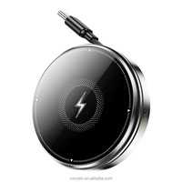 Soporte de Carga Inalámbrico Magnético Multifunción 3 en 1, Soporte para Teléfono con Ventilación de Aire para Automóvil, para Todos los Teléfonos Inteligentes, Celulares y Relojes Inteligentes