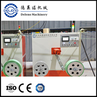 Ligne d'extrusion automatique à double vis pour la production de bande de cerclage pour animaux de compagnie, haute capacité, 300 kg/h de production, vitesse de ligne de 120 m/min
