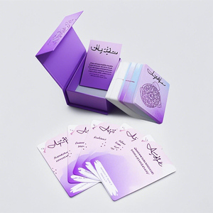 Jeu de cartes d'affirmations inspirantes : Défi de pleine conscience, Affirmations en papier imprimées, Cartes de méditation - Product Image 2