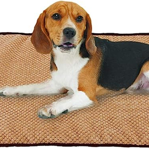Dog Beds for Small Medium Large Dogs Washable Dog Crate Bed Mat Pet Sleeping Pad in Material for Indoor and Outdoor Use