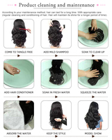 Cierre de encaje HD y frontal HD con nudos invisibles, cabello humano 100% virgen con cutícula alineada, línea de cabello natural.
