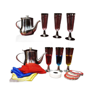 Magicah Kettle Production : une bouilloire qui produit <span class=keywords><strong>de</strong></span> l'eau <span class=keywords><strong>de</strong></span> différentes couleurs et un <span class=keywords><strong>tour</strong></span> <span class=keywords><strong>de</strong></span> <span class=keywords><strong>magie</strong></span> <span class=keywords><strong>de</strong></span> la soie - Product Image 3