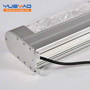 IP65 in lega di alluminio 3D Wall Washer Light, schermo bianco caldo con effetto increspatura a striscia lunga acqua - Product Image 5