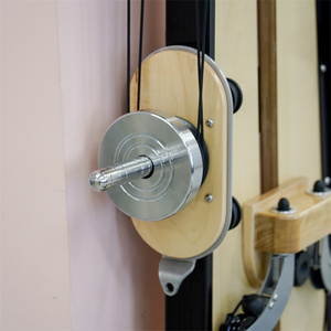 Reformer de Pilates Profesional Multifuncional de Madera de Arce con Polea |   Equipo de Entrenamiento de <span class=keywords><strong>Yoga</strong></span> y Pilates para Estudio y Salud - Product Image 4