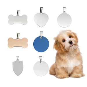 Изготовление на заказ: Металлическая жетонная бирка для собак из цинкового сплава с эмалью, в стиле хип-хоп, крутой дизайн, легкая и прочная - Product Image 2