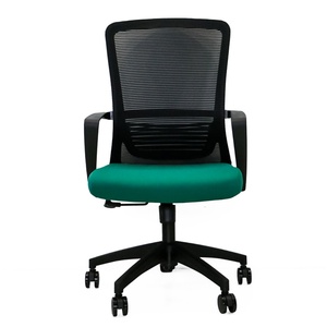 Chaise de bureau pivotante de haute qualité en maille pour visiteurs, chaise de bureau inclinable en tissu pour personnel, avec fonction de levage - Product Image 2