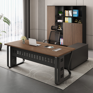 <span class=keywords><strong>Bureau</strong></span> de luxe de <span class=keywords><strong>180cm</strong></span> avec ensembles de meubles de <span class=keywords><strong>bureau</strong></span> noirs de style provincial français moderne joli <span class=keywords><strong>bureau</strong></span> de patron en marbre pour les bureaux - Product Image 3