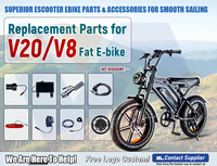 Accessoires pour vélo électrique V20, câble principal étanche pour vélo électrique V20, faisceau de câblage intégré un-vers-six, pièces de rechange