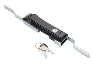 <span class=keywords><strong>Serrure</strong></span> de <span class=keywords><strong>tringlerie</strong></span> en alliage de zinc MS828-1F <span class=keywords><strong>avec</strong></span> mécanisme de fermeture par poussée pour armoire et enceinte industrielles - Product Image 3