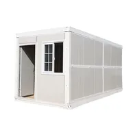 Installation rapide, maison préfabriquée Granny Pod, construction en structure métallique, mini-maisons, maison conteneur pliable X