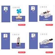 Ept gỗ Fan DIY STEM Kit vật lý khoa học Đồ chơi giáo dục gỗ Đồ chơi mô hình xe ô tô cho trẻ em - Product Image 6