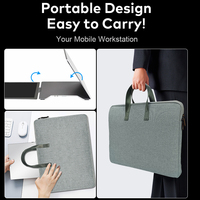 Monitores Portátiles de 14 Pulgadas 1200P, 1 Cable para 2 Pantallas LCD con Puerto Tipo-C, Extensor de Pantalla para Windows y MacOS