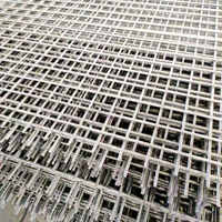 Tissu métallique soudé (WWF) -Treillis d'armature en béton pour dalle et mur