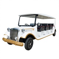 Bus électrique de tourisme pour visites panoramiques, navette pour hôtels, complexes hôteliers, parcs, bureaux de vente et résidences