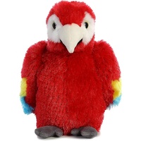 Vente en gros d'usine : Peluche réaliste de perroquet ara de 25 cm, jouet en peluche personnalisé avec logo