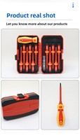 Kit d'outils de maintenance électrique haute tension 13-en-1 le plus vendu – Jeu de tournevis multifonctionnel isolé