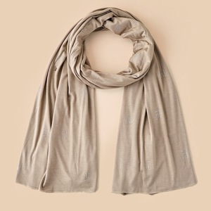 Pañuelo Hijab de Algodón Mercerizado de Color Sólido, Elegante y Sencillo, Cubrecabeza Islámico para Mujer, Chal Largo Suave Musulmán para Uso Diario - Product Image 2