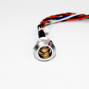 Kustom 14-Pin tali pengaman dengan 180mm kabel tembaga EGG.1K.314.CLL konektor & melingkar LN00546 1-100-001R2 - Product Image 1