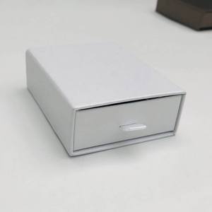 Custom High Quality <b>White</b> Drawer <b>Boxes</b> <b>Gift</b> Necklace Ring Jewelry Storage Luxury <b>Boxes</b> Packing - Product Image 4