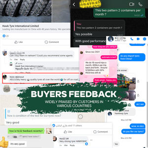 ยางรถบรรทุก HAWKWAY 11r22.5 รุ่น HK869 ลายดอกยาง DRIVER แบบไม่มียางใน ยางเรเดียล 11r 24.5 295/80r22.5 - Product Image 6