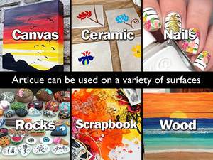 24 Colors Acrylic Paint <b>Set</b> With Canvas Brush Palette Rich Pigment Adult <b>Art</b> Drawing Glass Paper 12ml Capacity EN71 Certified - Product Image 6