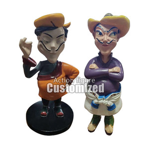 Poupées Action Figure Personnalisées Résine/PVC Plastique et Vinyle Souple Jouets Design 3D avec <span class=keywords><strong>Dessin</strong></span> <span class=keywords><strong>de</strong></span> Bande <span class=keywords><strong>Dessin</strong></span>ée - Product Image 4
