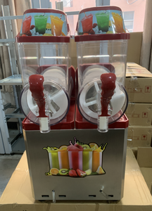 2-tank 12L * 2 kapasiteli otomatik Granita Slush makinesi otomatik Granita Maker makinesi 2 tankları - Product Image 2