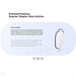 Localizzatore GPS <span class=keywords><strong>Xiaomi</strong></span> Tag per Android con Tracciamento in Tempo Reale, Design Impermeabile IP67, Wireless per Animali Domestici e Bambini - Product Image 4