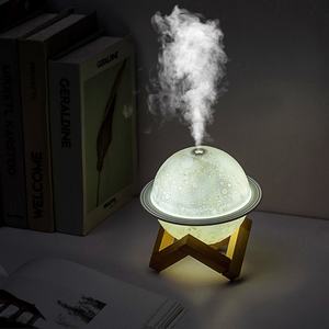 Mini Difusor de Aromas y Humidificador Eléctrico para el Hogar, 200 ml, USB, 7 Colores, Humidificador de Aire con Aceite Esencial 3D con Forma de Planeta para Dormitorio - Product Image 5