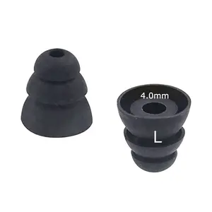 4Mm Đường Kính Bên Trong Ba Mặt Bích Silicone Lời Khuyên Tai Earplug Gel Tai Nụ Eartip Bao Gồm Cho Nhịp Đập Jbl Trong Tai Tai Nghe Earbuds