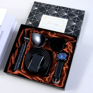 ของขวัญธุรกิจคลิปหนีบผมผู้ชายแว่นตากันแดดนาฬิกาสำหรับพ่อของชำร่วยระดับไฮ<span class=keywords><strong>เอ</strong></span>นด์ชุดวันวาเลนไทน์ - Product Image 1