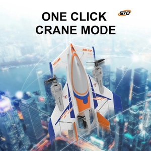 QIDI 570 Nouveau Avion à Aile Fixe Vectoriel Brushless 3 Axes 2.4Ghz en Mousse EPP Jouet RC avec Contrôle d'Éclairage Télécommande Enfant-Adulte - Product Image 6