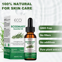 Huile Essentielle de Romarin 100% Pure Distillée à la Vapeur pour Diffuseur, Soins Capillaires, Aromathérapie, Soins de la Peau, OEM ODM, Huiles Essentielles Biologiques