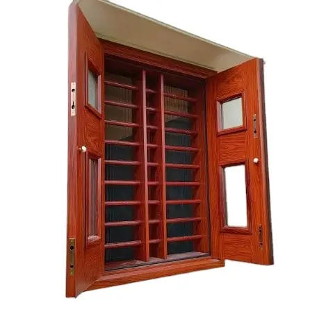 LongTai (Rokee) Custom color wooden windows for sale ready made window office Aluminium Windows