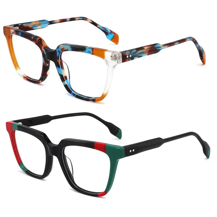 Top Standard Spectacle Frame Hot Acetate Eyewear China Manufacturer Eye Glasses Frames