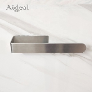 <span class=keywords><strong>Toallero</strong></span> de montaje en pared de acero inoxidable personalizado, superventas, autoadhesivo, <span class=keywords><strong>sin</strong></span> orificio de perforación, instalación para Baño - Product Image 2