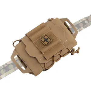 Botiquín Médico de Emergencia de Despliegue Rápido de Tamaño Mediano, Bolsa Médica Táctica Molle para Exteriores - Product Image 5