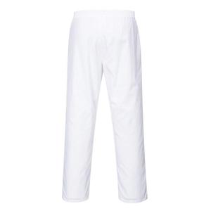 PORTWEST - 2208WHRXL Pantalón panadero blanco-EAN 5036108122134 CHEFS AND FOOD INDUSTRY WORKWEAR - Product Image 2