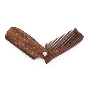 Peine Plegable de Madera Artesanal para Hombre, Regalo - Product Image 5