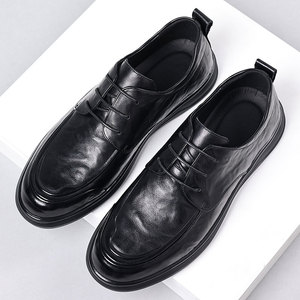 Nueva Colección de Primavera, Mocasines de Cuero Casuales de Negocios para Hombre, de Cuero Genuino, Suela Suave, Transpirables y Cómodos - Product Image 6